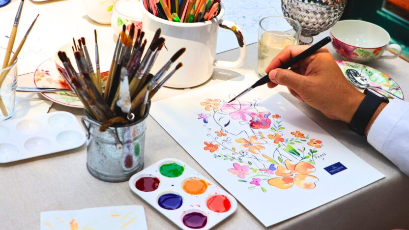 BRUSHES & BLOOM A FLORAL PAINTING WORKSHOP